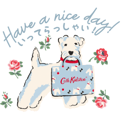 LINE無料スタンプ CathKidston英語スタンプ