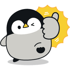 LINE無料スタンプ 心くばりペンギン×LINE NEWS