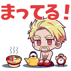 LINE無料スタンプ ドズル社×麺づくり