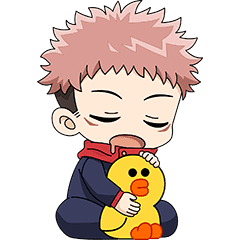 LINE無料スタンプ 「サリーの冒険クエスト」呪術廻戦コラボ