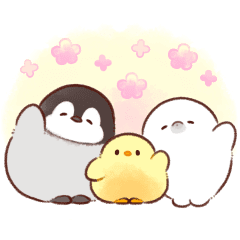 LINE無料スタンプ 動く！チョコザップ×さんぽいも