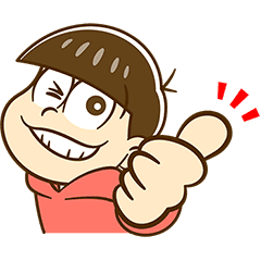 LINE無料スタンプ 【おそ松さん】毎日使える春のスタンプ