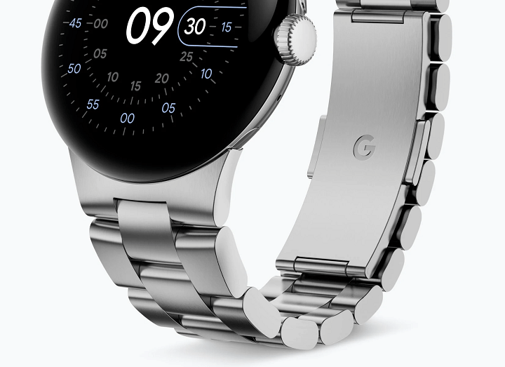 Google Pixel Watch メタル リンクバンド Brushed Silver（ブラッシュ シルバー）
