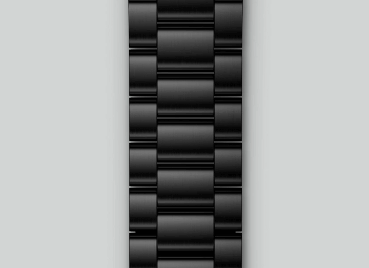 Google Pixel Watch メタル リンクバンド Matte Black（マット ブラック）