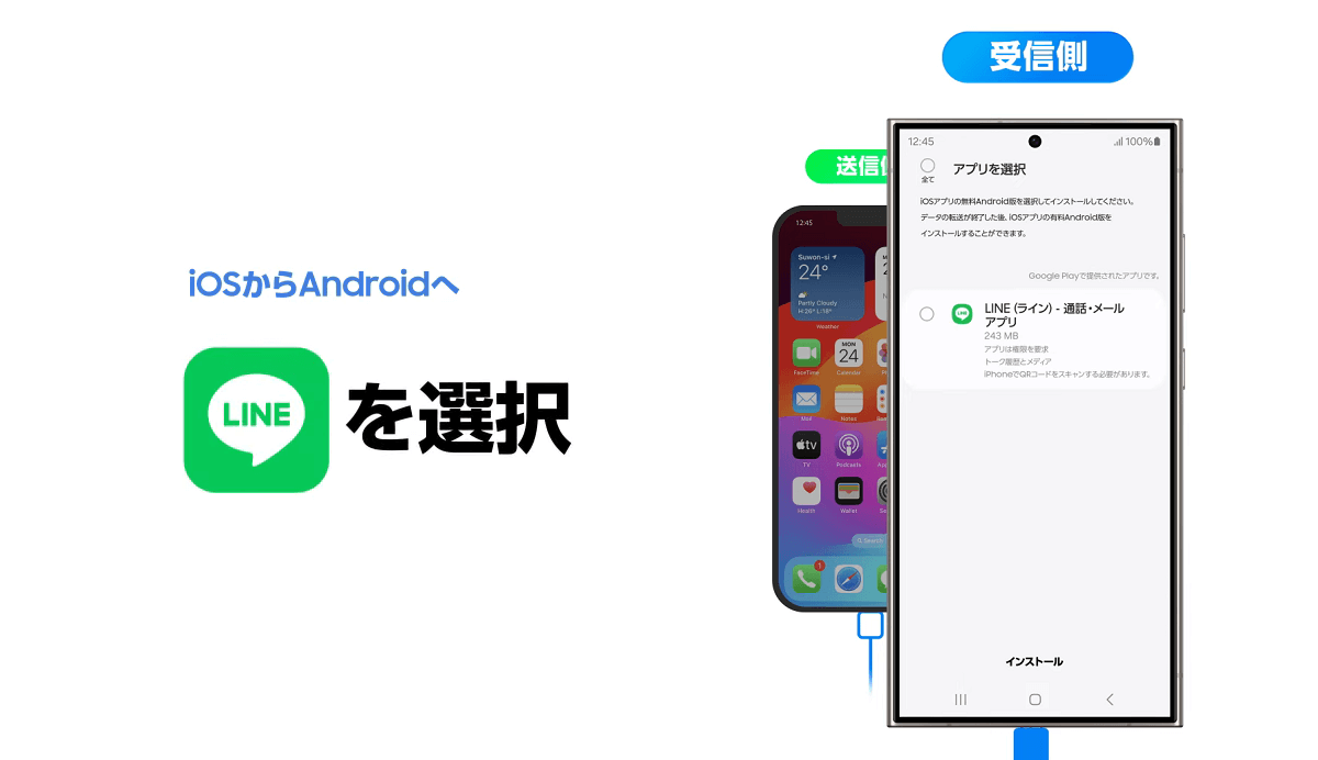 iPhoneからGalaxyへLINEの全トーク履歴の移行が可能に。Smart Switchがアップデート