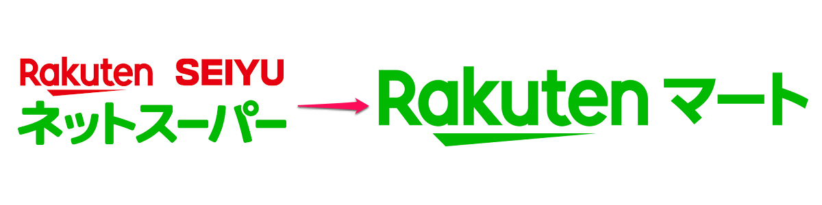 「楽天西友ネットスーパー」が「楽天マート」に名称変更