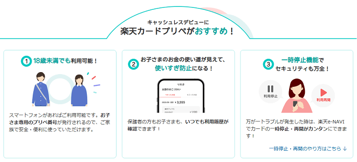 楽天カードが「楽天カードプリぺ」をリリース