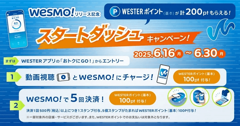 JR西日本が新決済サービス「Wesmo!」の提供開始