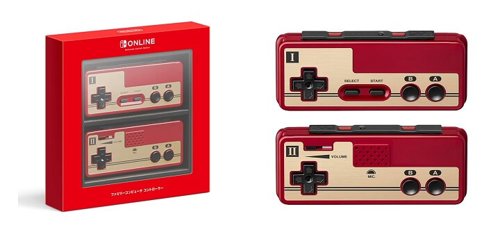 任天堂がNintendo Switch用のファミコンのデザインのJoy-Con『ファミリーコンピュータ コントローラー』の一般販売を開始