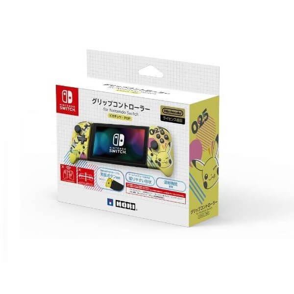 グリップコントローラー for Nintendo Switch ピカチュウ – POP / COOL