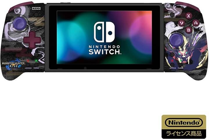 モンスターハンターライズ グリップコントローラー for Nintendo Switch 画像