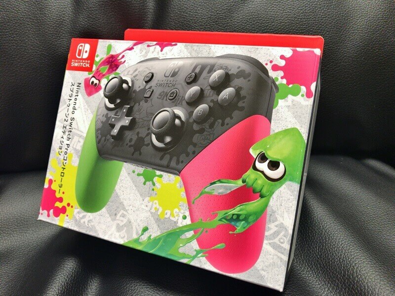 スプラトゥーンのプロコンを買ったぞ Nintendo Switch Proコントローラー スプラトゥーン2 エディション を予約 Getする方法 使い方 方法まとめサイト Usedoor