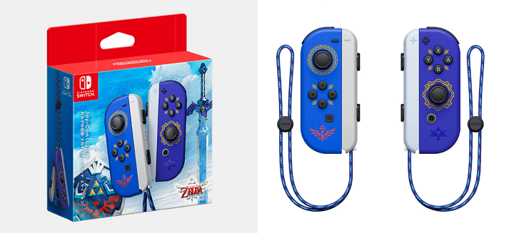 新品 Joy-Con ゼルダの伝説 スカイウォードソード ジョイコン-