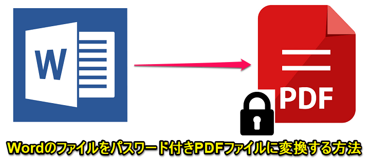 Word 作成したファイルをパスワードロック付きPDFに変換する方法