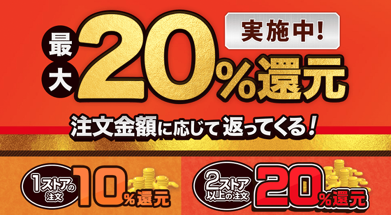 【最大20%還元キャンペーン】オムニ7のセブンネットショッピングなどでお得にお買い物する方法