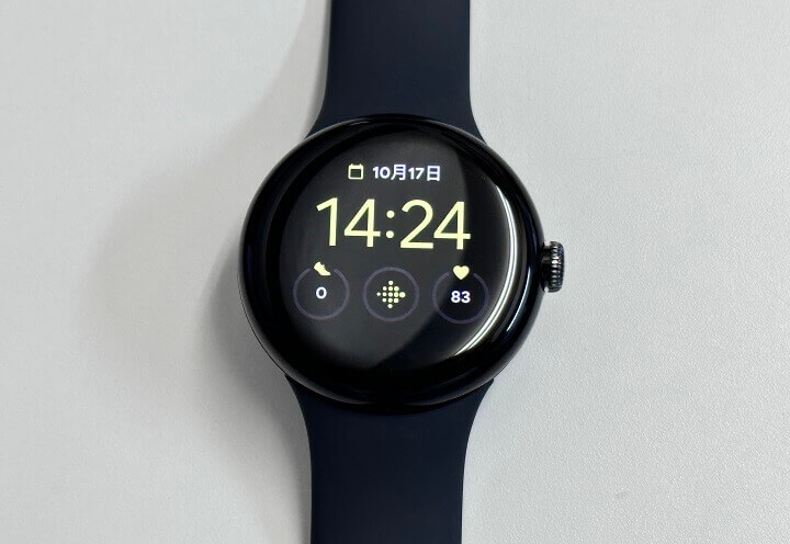 Google Pixel Watch ディスプレイを常にオン、常時表示する方法