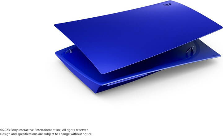 PlayStation 5用カバー コバルト ブルー 画像