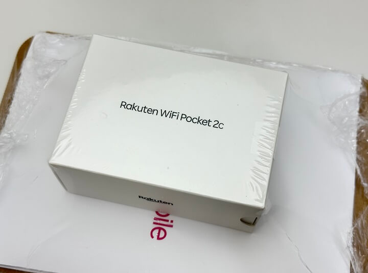 楽天モバイル モバイルWi-Fiルーター Rakuten WiFi Pocket 2C 