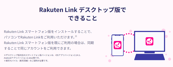 Rakuten Linkデスクトップでできること