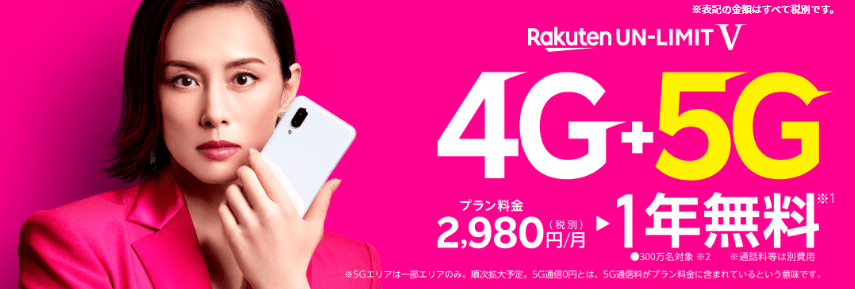 楽天モバイル Rakuten UN-LIMIT