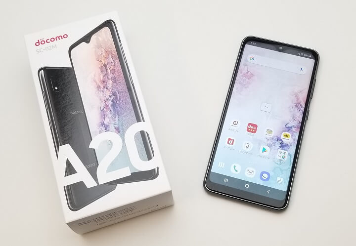 【未使用品】Galaxy A20 SC-02M（レッド）SIMロック解除済み②