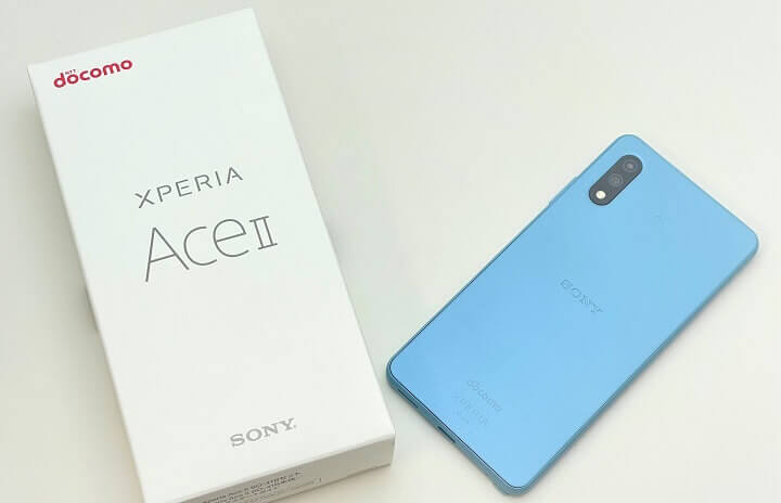 Xperia Ace II ブルー 64 GB docomo-