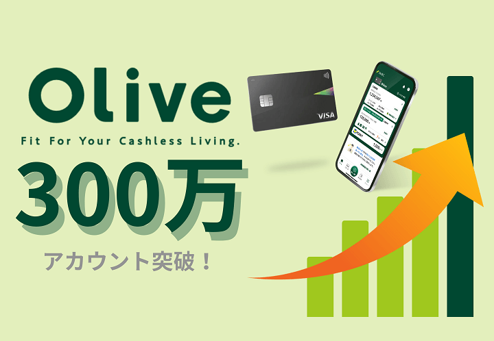 「Olive残高10％還元キャンペーン」が開催、最大5,000ポイント還元