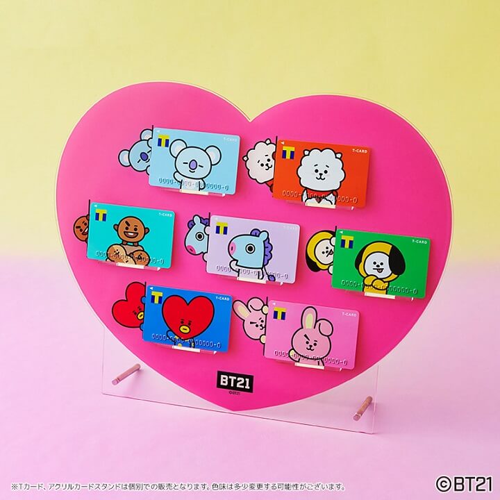 BT21 アクリルカードスタンド