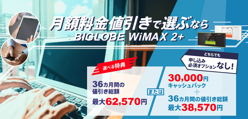 BIGLOBE WiMAX 2+