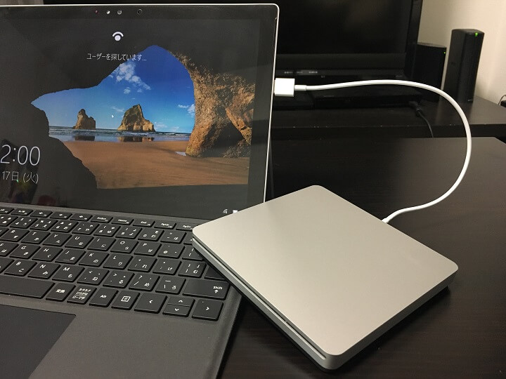 windowsでApple USB SupeDriveを利用する方法