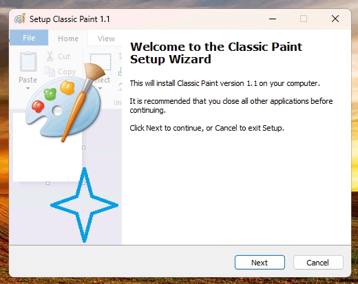 Windows11で古いバージョンのペイントを利用する方法