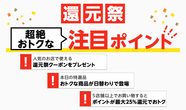 wowma還元祭クーポン
