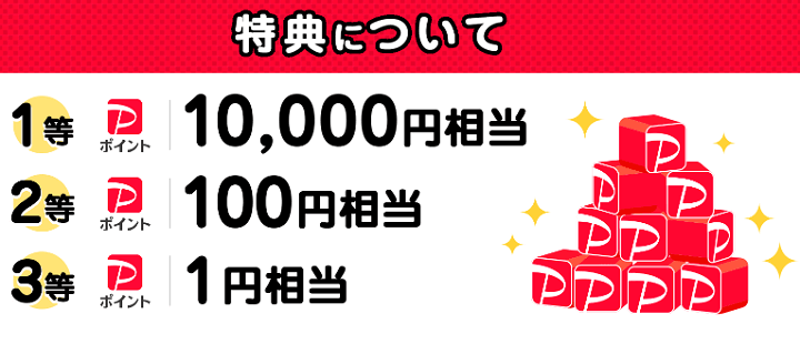 Yahoo!オークション（旧：ヤフオク）毎日必ずPayPayポイントがもらえる「全員あたるくじ」