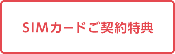 ワイモバイル SIMカードご契約特典(SIM単体)